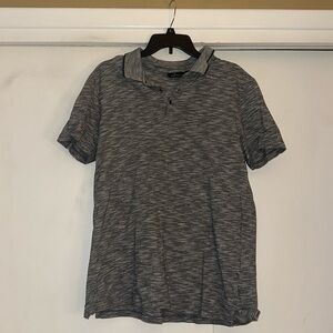 Men’s Marc Anthony collared shirt. Slim fit in grey tweed